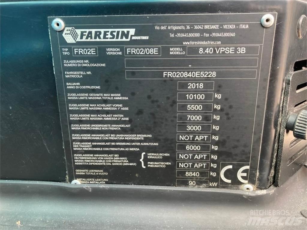Faresin 840 Teleskopické nakladače pre poľnohospodárstvo