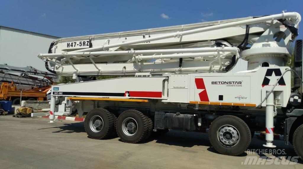Betonstar 47M-5RZ Nákladné autá s čerpadlami betónu