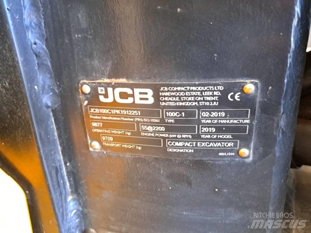 JCB 100 C-1 Midi rýpadlá 7 t - 12 t