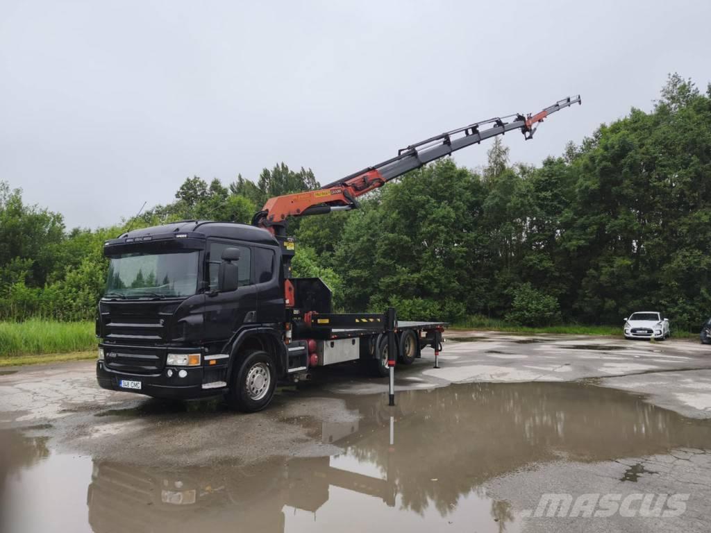 Scania P 420 Autožeriavy, hydraulické ruky