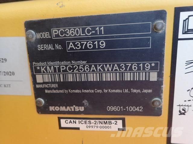 Komatsu PC360 LC-11 Pásové rýpadlá
