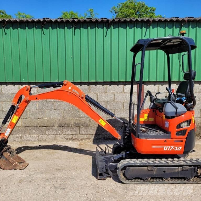 Kubota U17-3a Mini rýpadlá < 7t