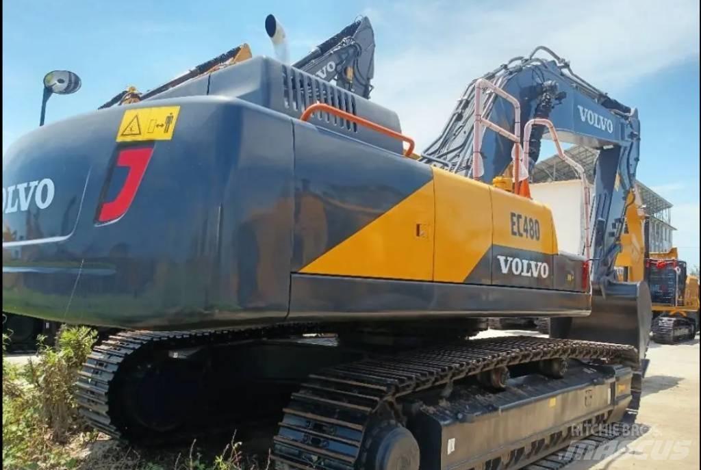 Volvo 480D Pásové rýpadlá