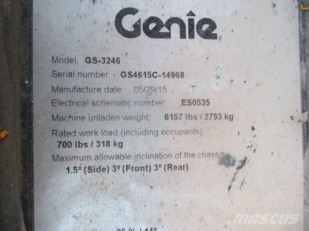 Genie GS 3246 Nožnicové zdvíhacie plošiny