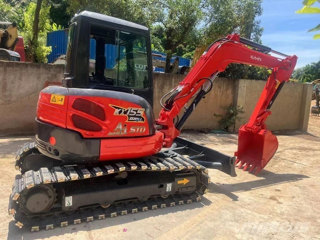 Kubota KX155-3 Pásové rýpadlá