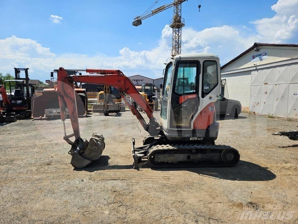 Kubota U 25 Mini rýpadlá < 7t