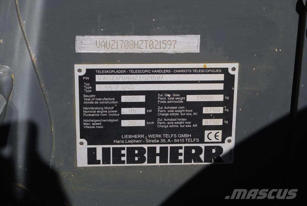 Liebherr T 55-7s Teleskopické manipulátory