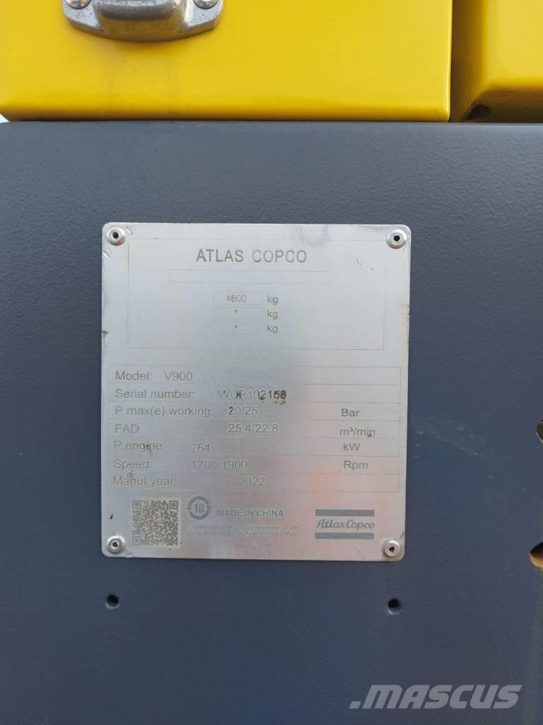Atlas Copco V900 Kompresory