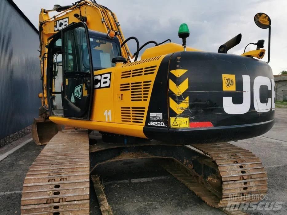JCB JS220LC Pásové rýpadlá