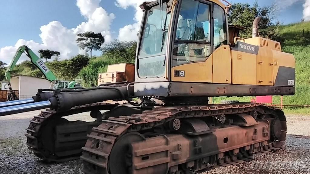 Volvo EC750D Pásové rýpadlá