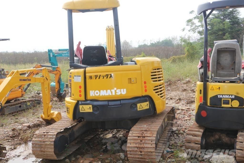 Komatsu PC 40 Mini rýpadlá < 7t