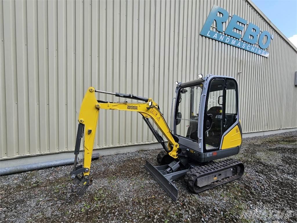 Wacker ET 18 Mini rýpadlá < 7t