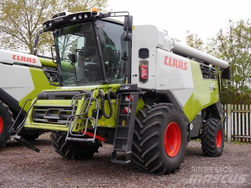 CLAAS TRION 660 Kombinované zberacie stroje