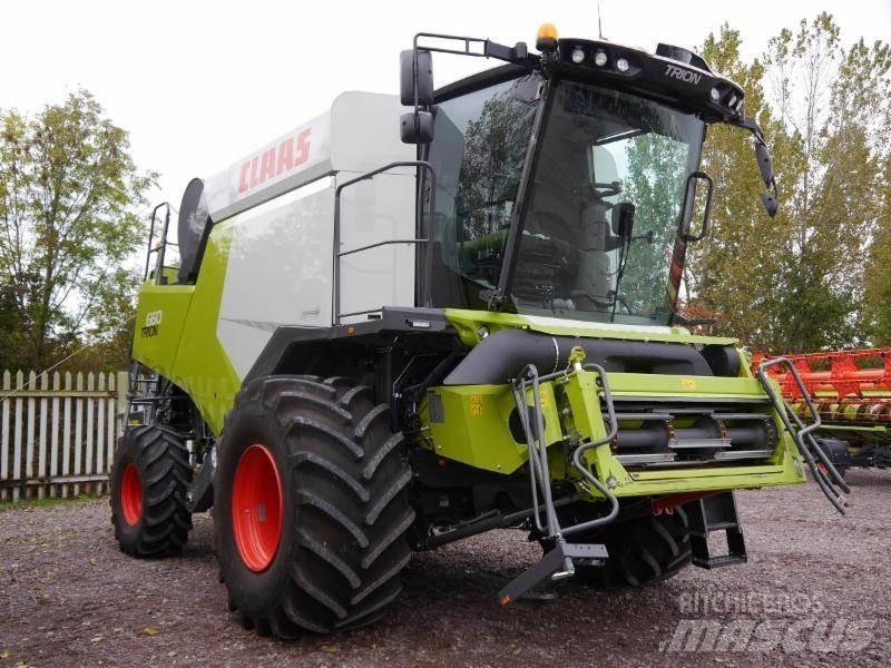 CLAAS TRION 660 Kombinované zberacie stroje