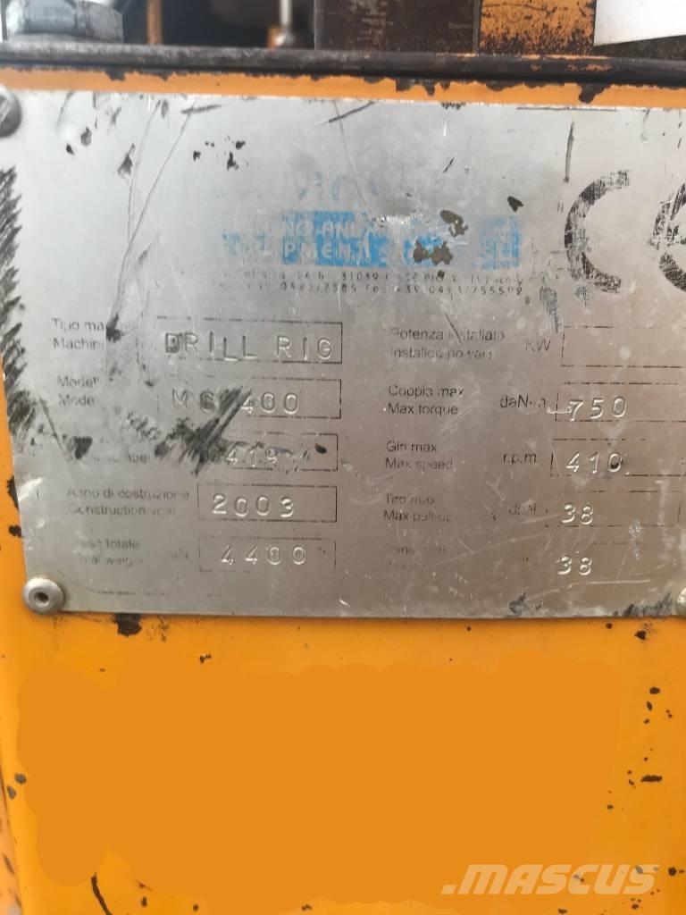 Comacchio MC 400 Ťažobné zariadenie