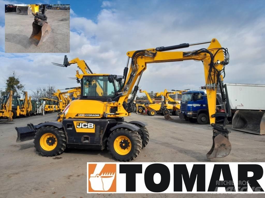 JCB 110 W Hydradig Kolesové rýpadlá