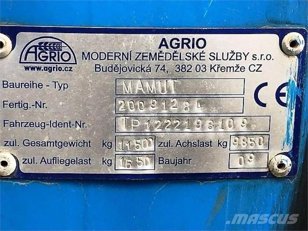 Agrio MAMUT 6036 Ťahané postrekovače