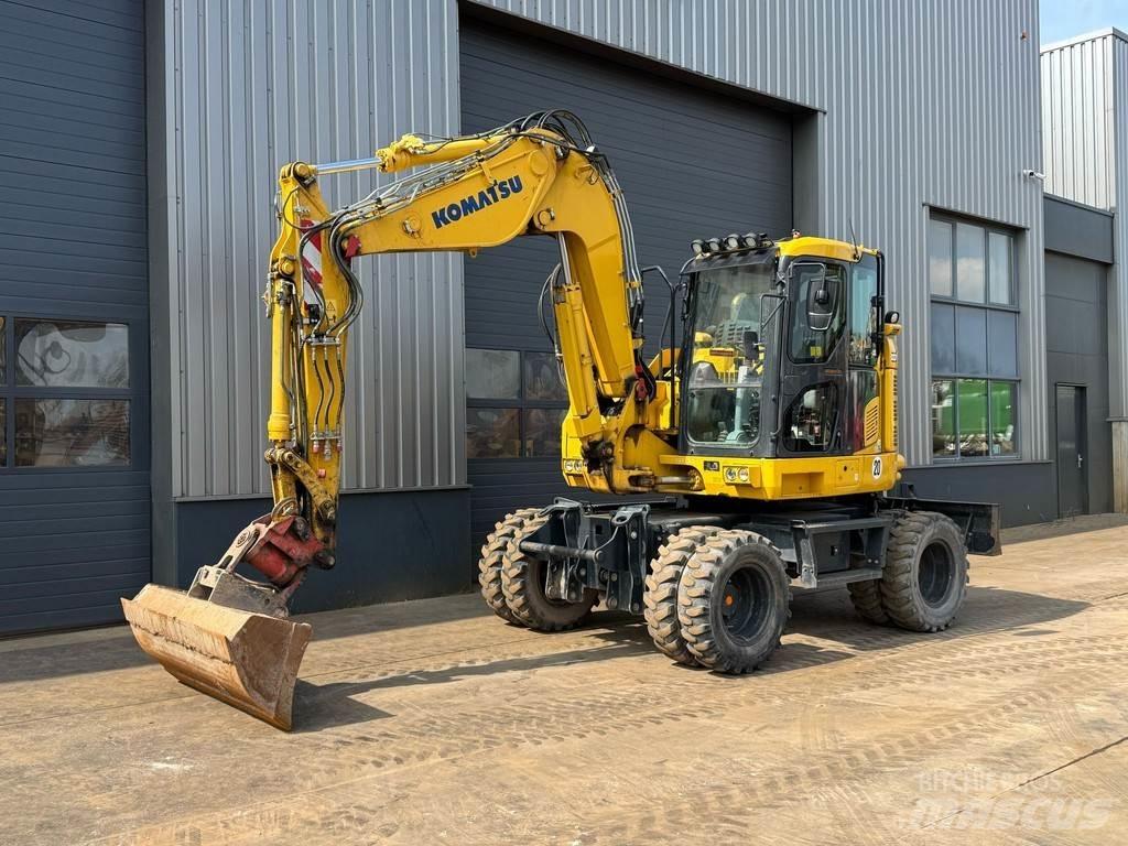 Komatsu PW118MR-11 Kolesové rýpadlá