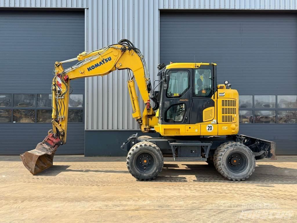 Komatsu PW118MR-11 Kolesové rýpadlá