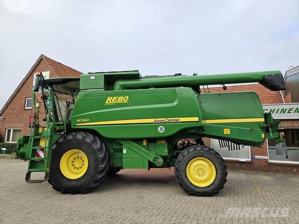John Deere W 540 Kombinované zberacie stroje