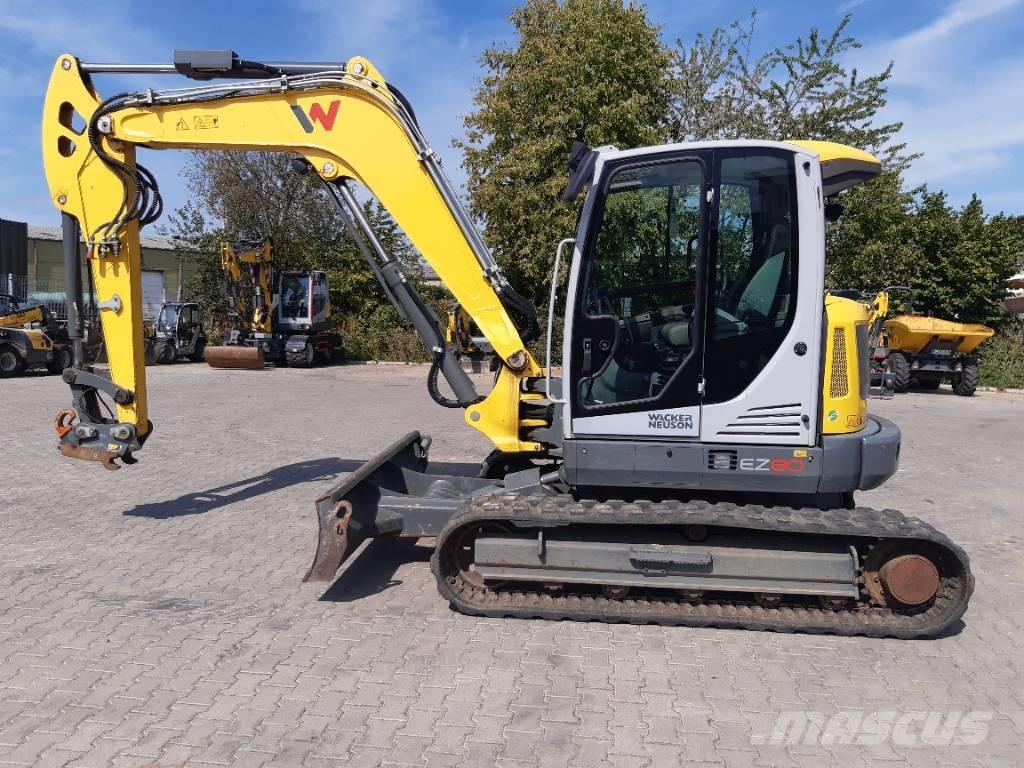 Wacker Neuson EZ80 Pásové rýpadlá