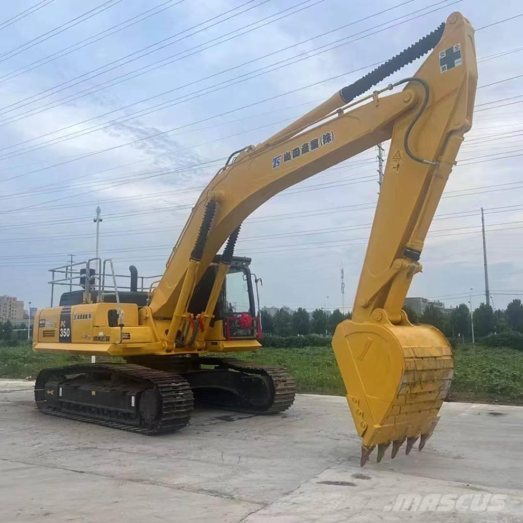 Komatsu PC 350 Pásové rýpadlá