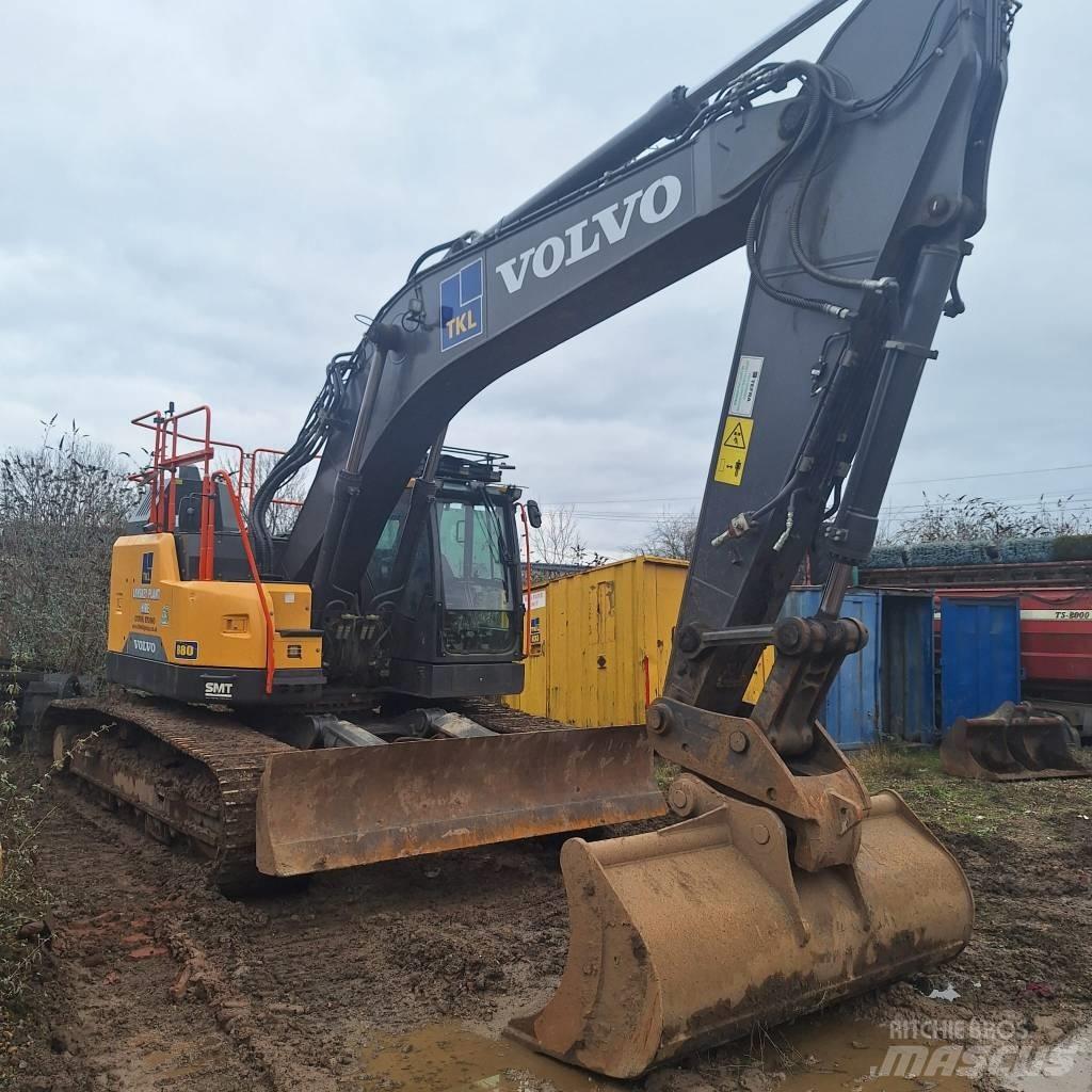 Volvo ECR 355 E Pásové rýpadlá