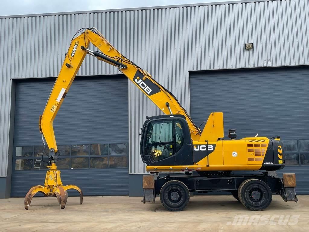JCB JS200W Stroje pre manipuláciu s odpadom