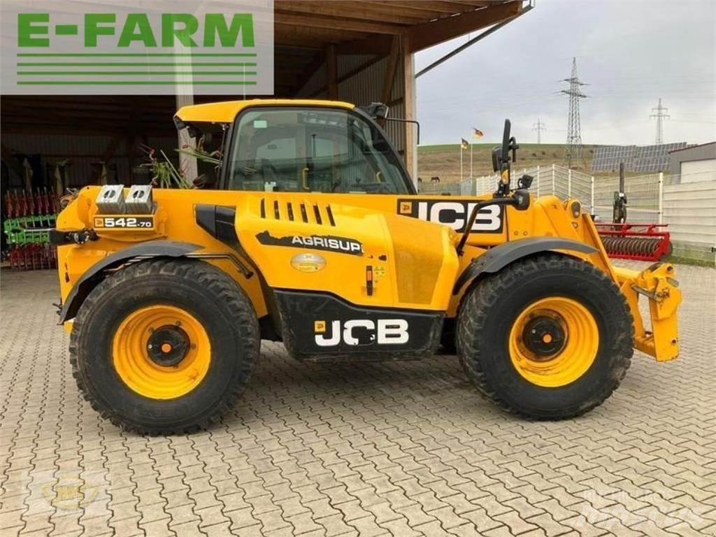 JCB 542-70 Teleskopické nakladače pre poľnohospodárstvo