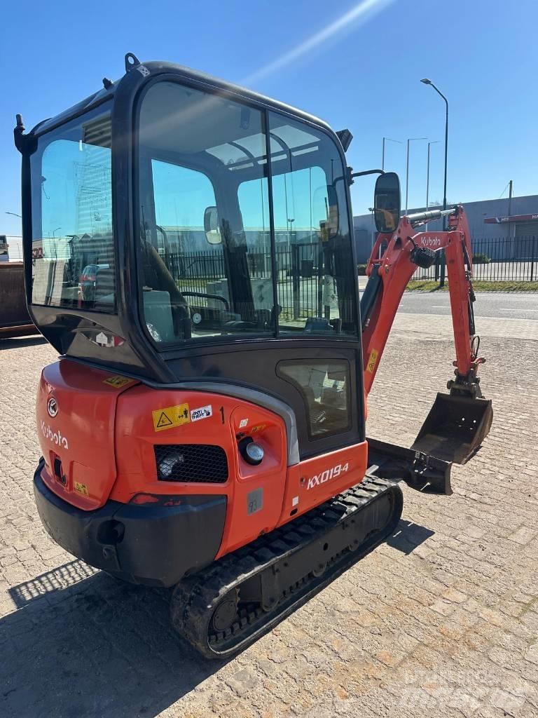 Kubota KX 019-4 Mini rýpadlá < 7t