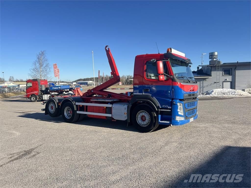 Volvo FM450 6X2 Hákový nosič kontajnerov