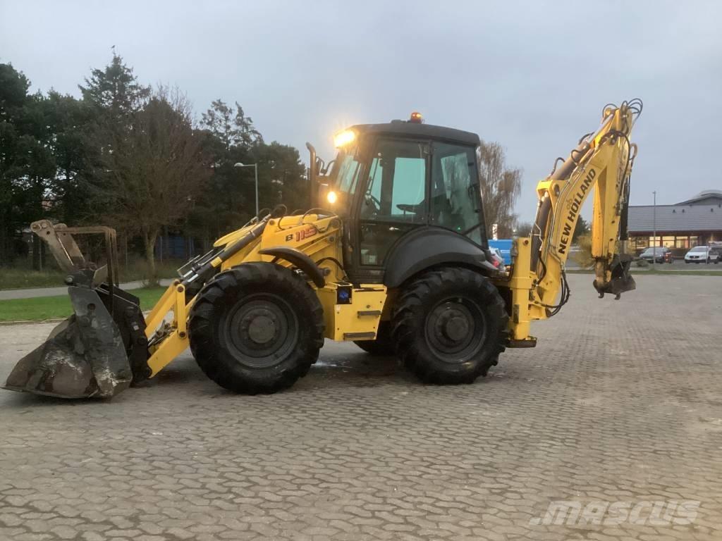 New Holland B 115 C Rýpadlo-nakladače