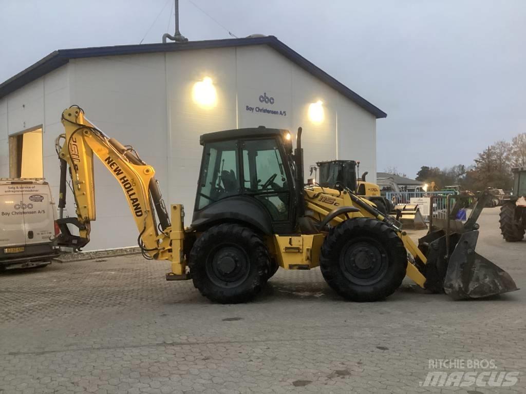 New Holland B 115 C Rýpadlo-nakladače