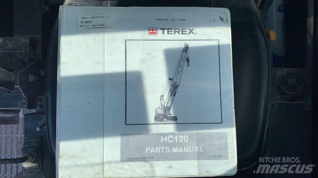 Terex HC 120 Pásové žeriavy