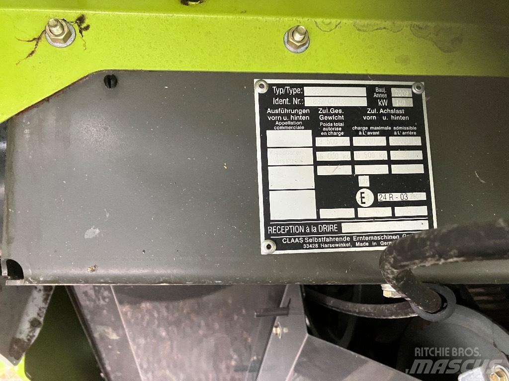 CLAAS Tucano 320 Kombinované zberacie stroje