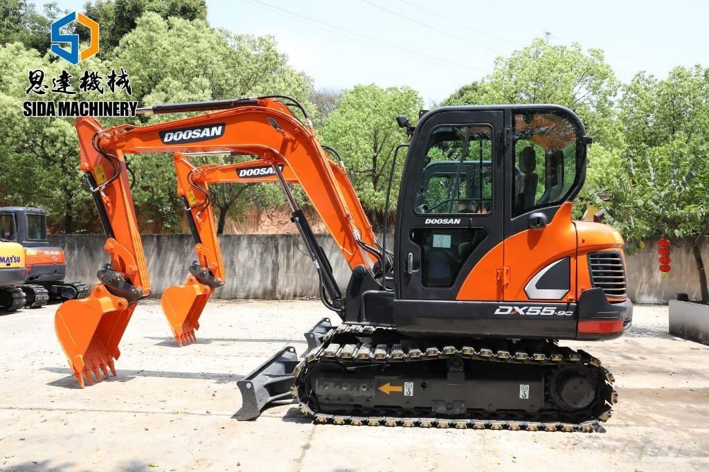 Doosan DX 55-9 C Mini rýpadlá < 7t