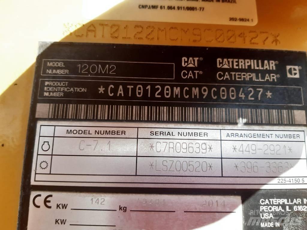 CAT 120 M 2 Grejdery