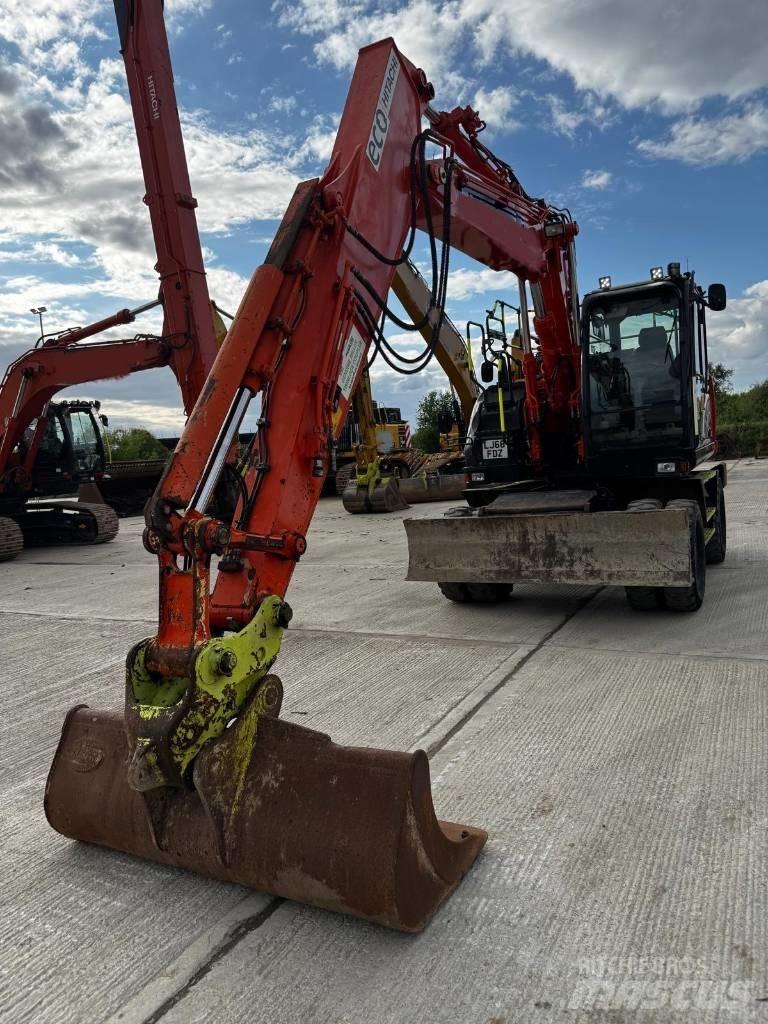 Hitachi ZX 145 W-6 Kolesové rýpadlá