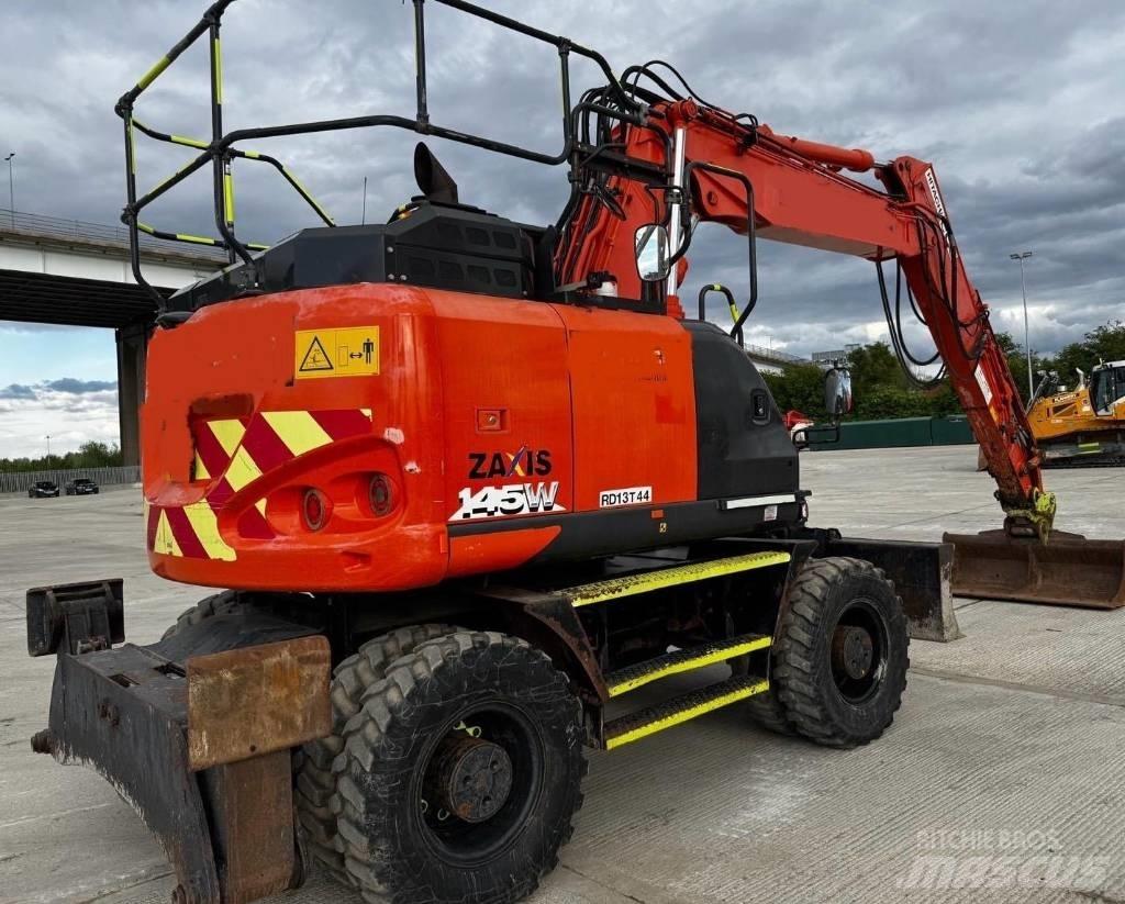Hitachi ZX 145 W-6 Kolesové rýpadlá
