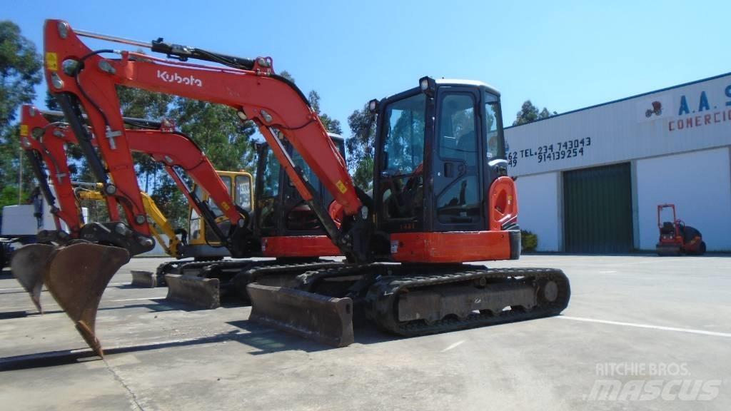 Kubota U 48-4 Mini rýpadlá < 7t