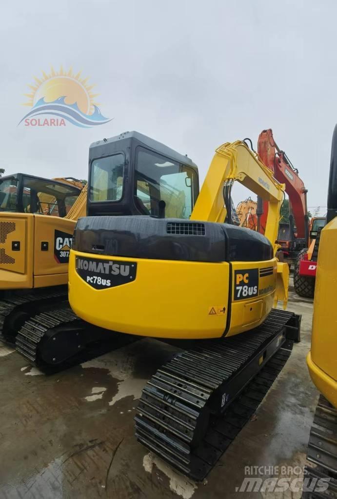 Komatsu PC 78 US-8 Pásové rýpadlá