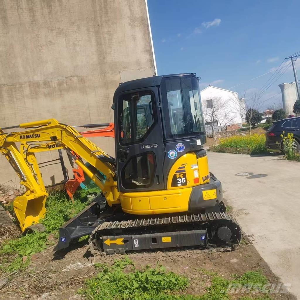 Komatsu PC 35 Pásové rýpadlá