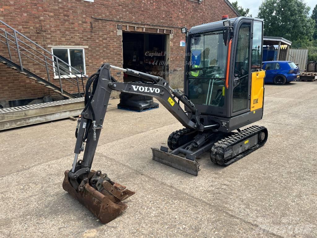 Volvo EC 18 E Mini rýpadlá < 7t