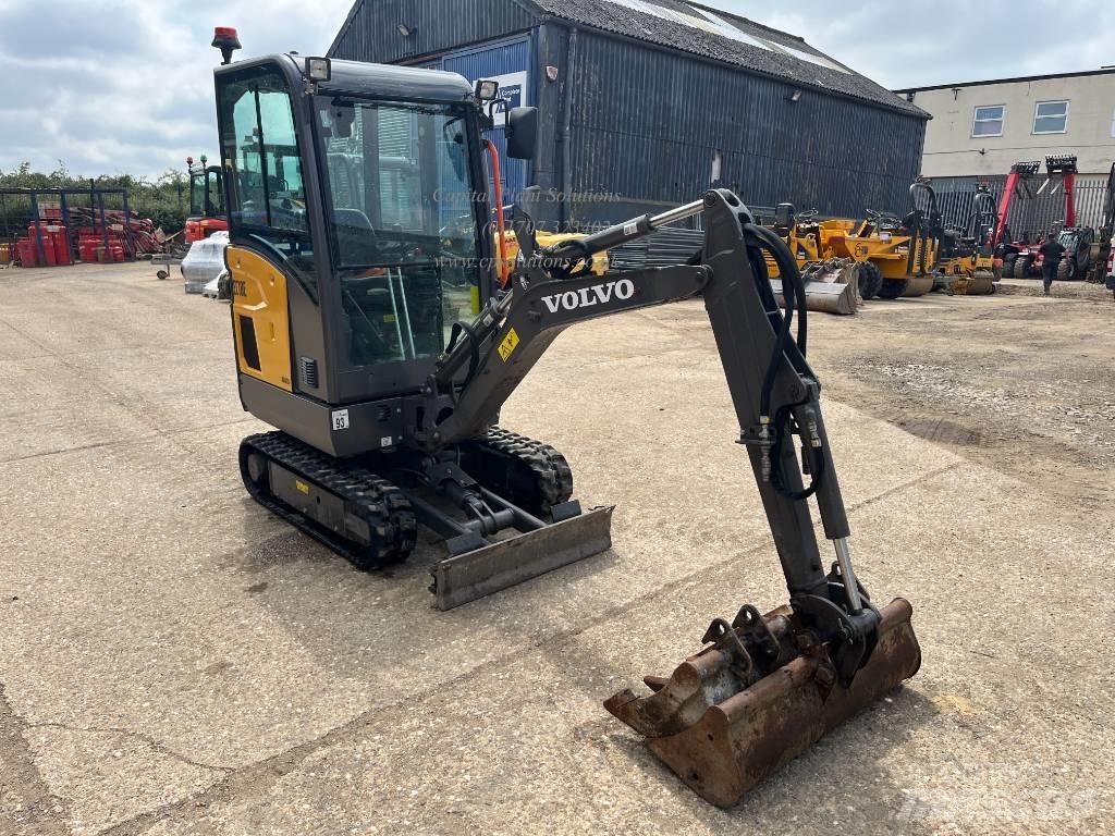 Volvo EC 18 E Mini rýpadlá < 7t