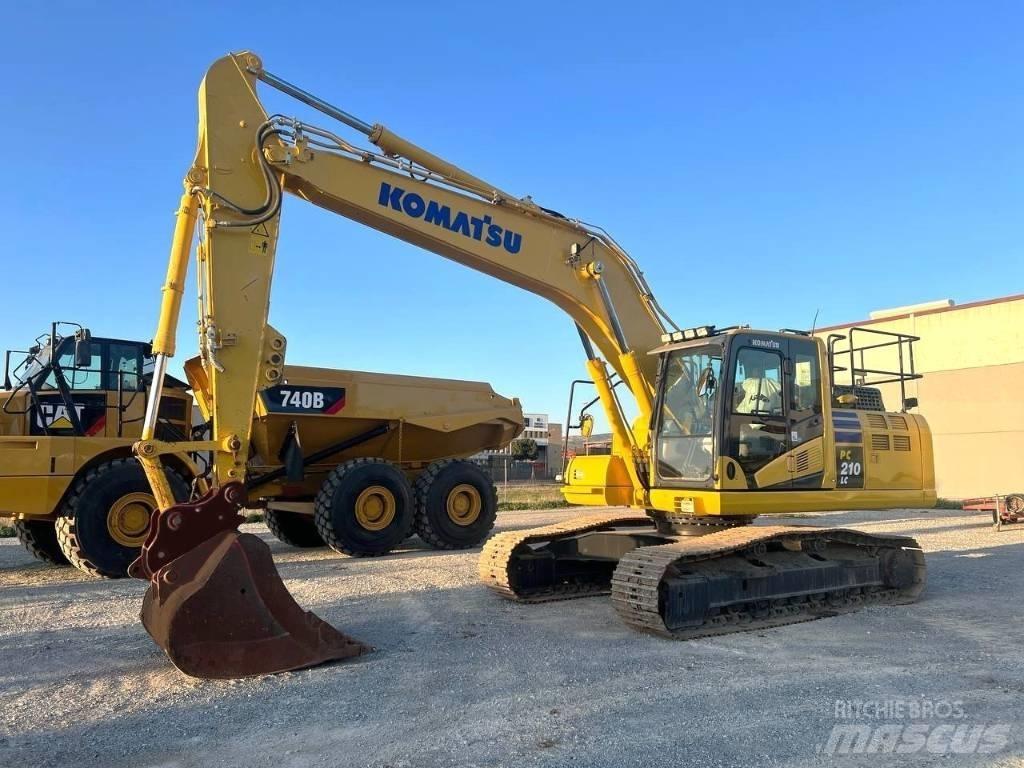 Komatsu PC 210 LC Pásové rýpadlá