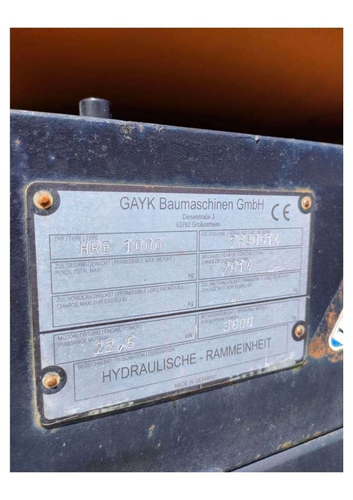  GAYK HRE1000 Pilierovej žeriav