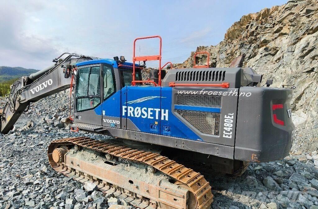 Volvo EC 480 E L Pásové rýpadlá