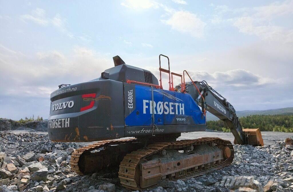 Volvo EC 480 E L Pásové rýpadlá