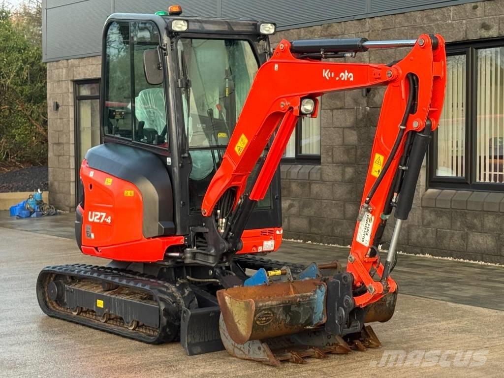 Kubota U 27-4 Mini rýpadlá < 7t