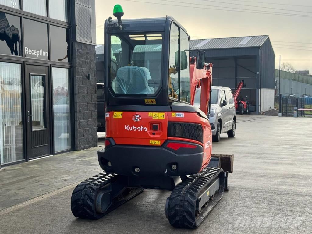 Kubota U 27-4 Mini rýpadlá < 7t